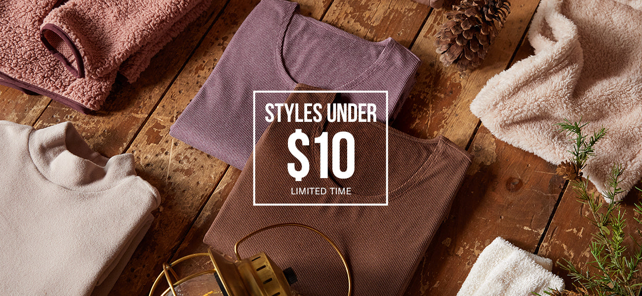 Styles Under $10