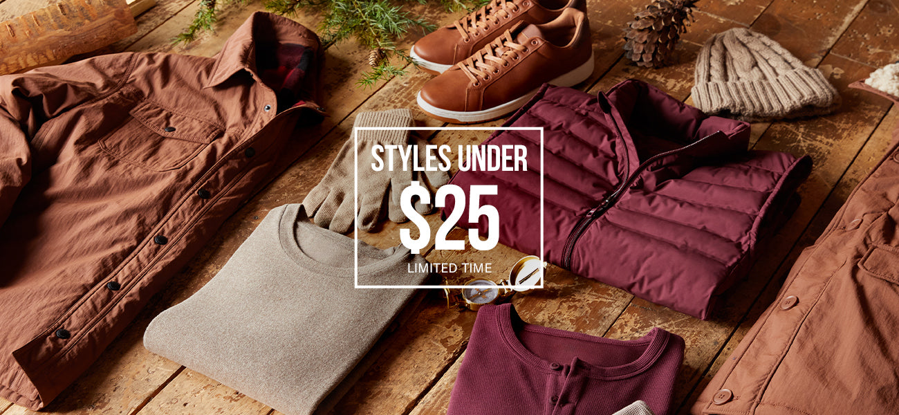Styles Under $25