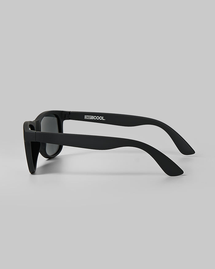 32 Degrees Black _ Unisex Round Sport Polarized Sunglasses