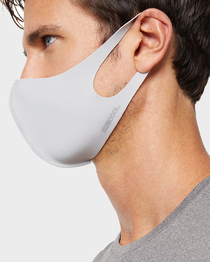32 Degrees Black/Black/Grey Unisex 3 Pack Face Covering Mask