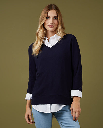 WOMEN'S MINI KNIT TWILL CAPRI