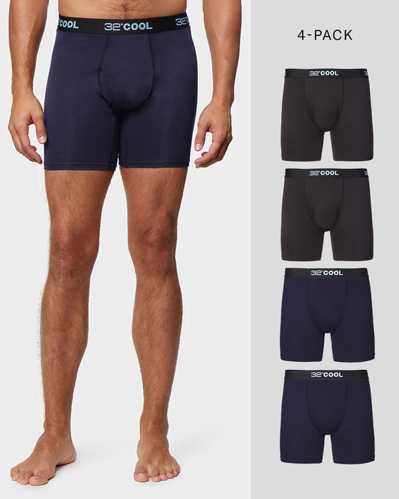 MEN'S 4-PACK COOL BOXER BRIEF