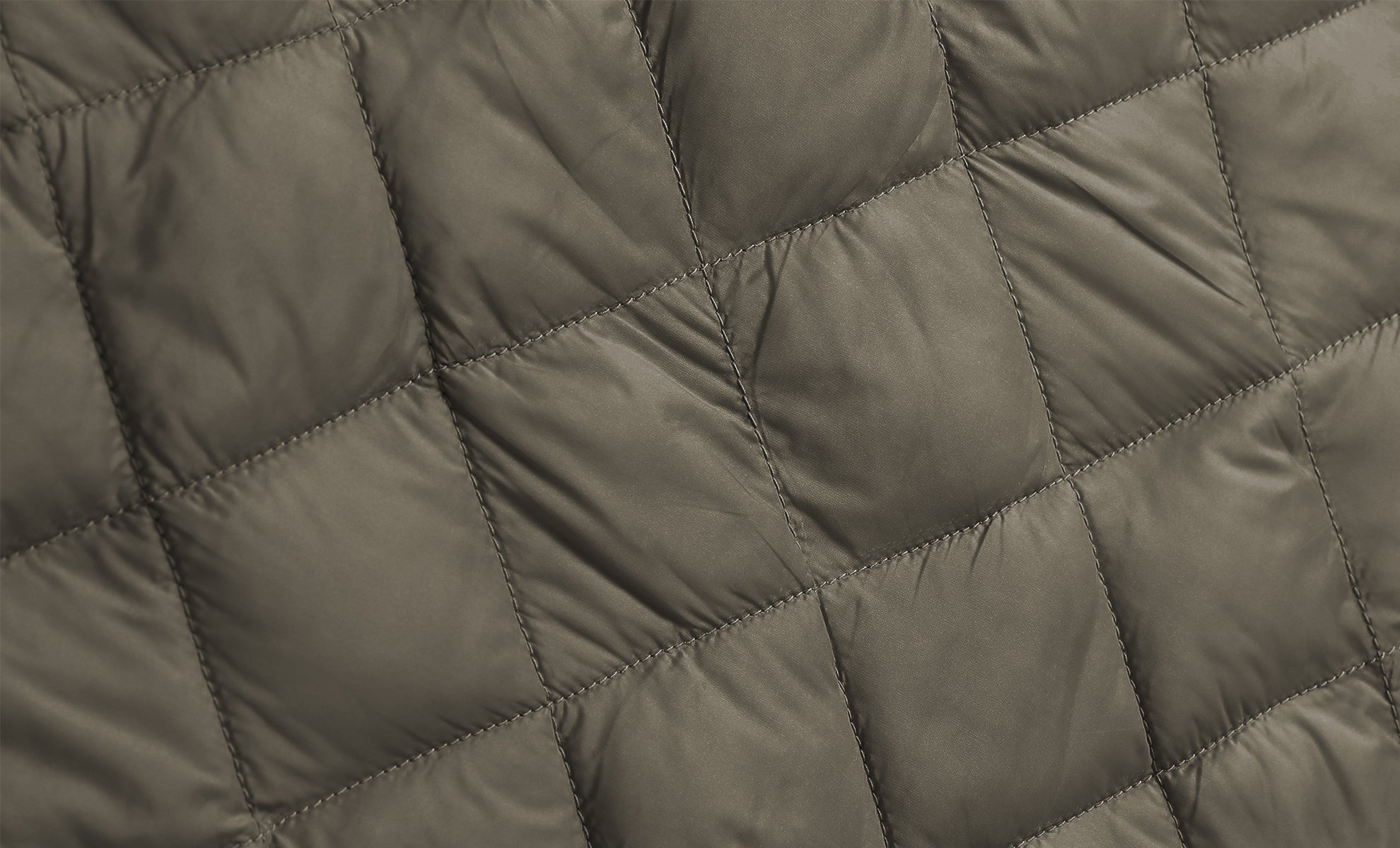 Double Sided Quilted Fabric With Polyester Filling Gray vest