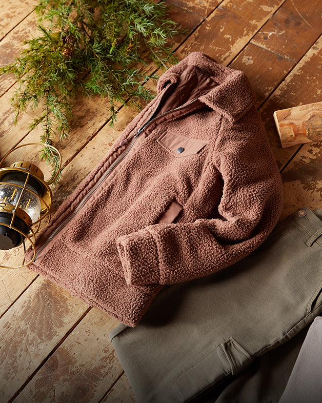 Men's Commuter Tech Fleece-Lined Shirt Jacket