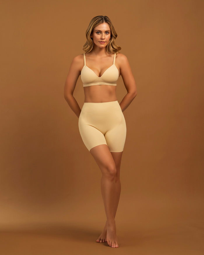 LAYER ZERO SEAMLESS WIRELESS NYLON BRA
