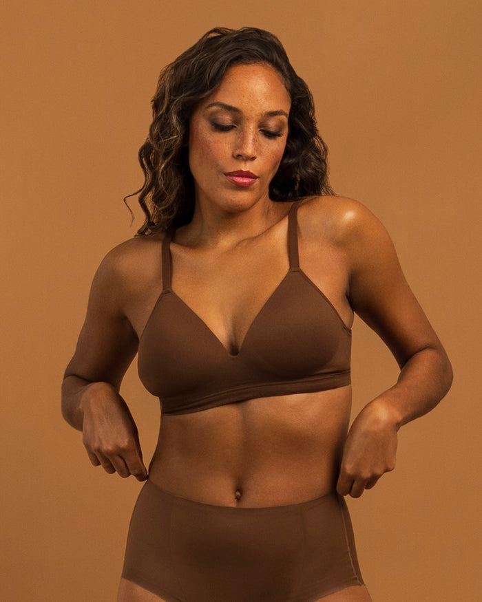WOMEN'S LAYER ZERO SEAMLESS WIRELESS T-SHIRT BRA