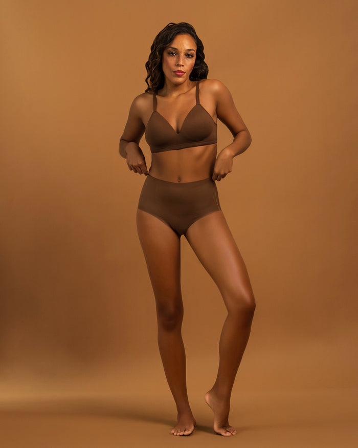 WOMEN'S LAYER ZERO SEAMLESS WIRELESS T-SHIRT BRA