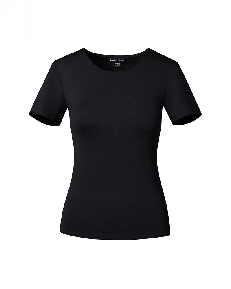 WOMEN'S LAYER ZERO DOUBLE KNIT SHORT SLEEVE CREW TOP