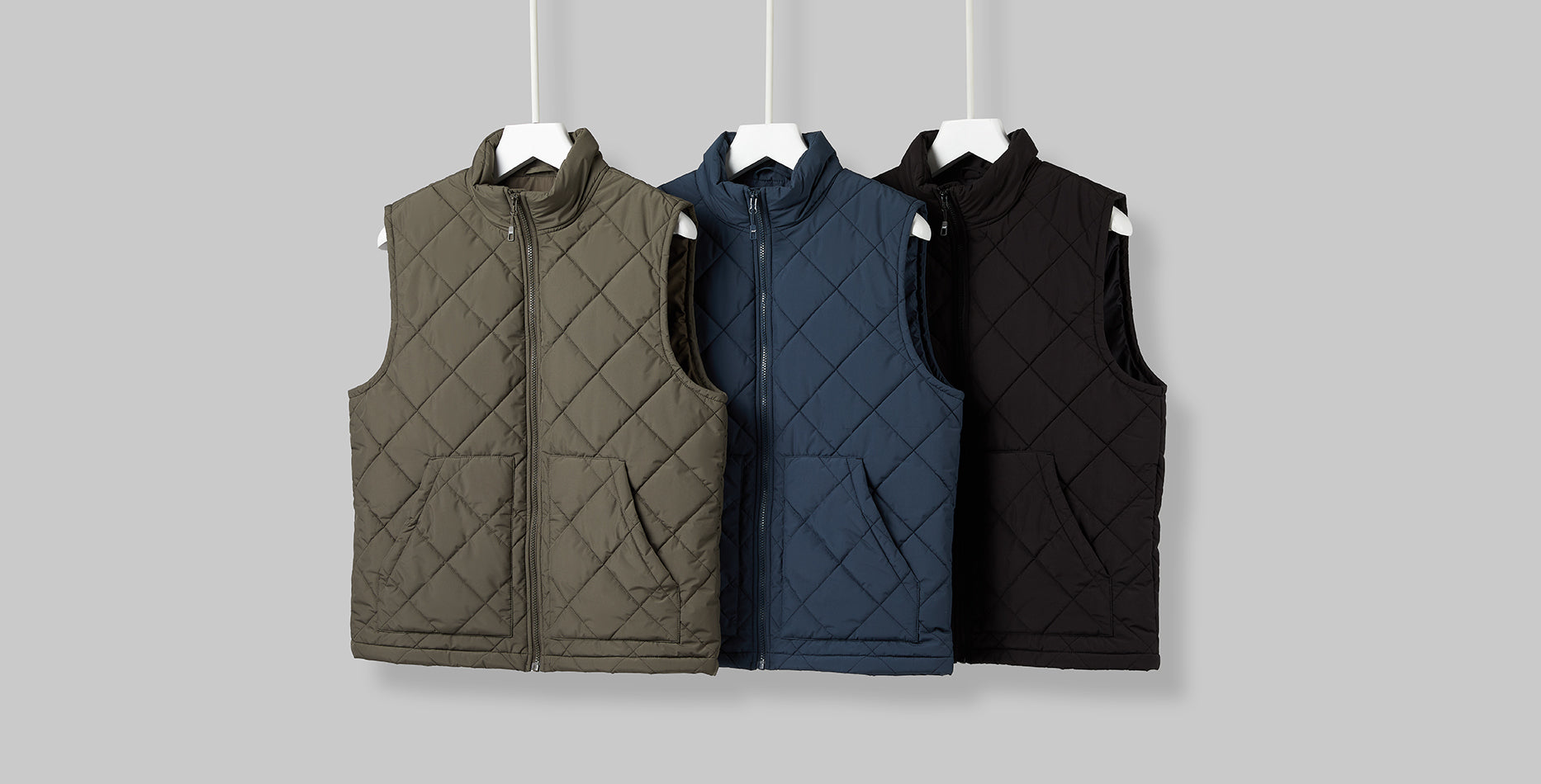 Men s Diamond Quilted Vest