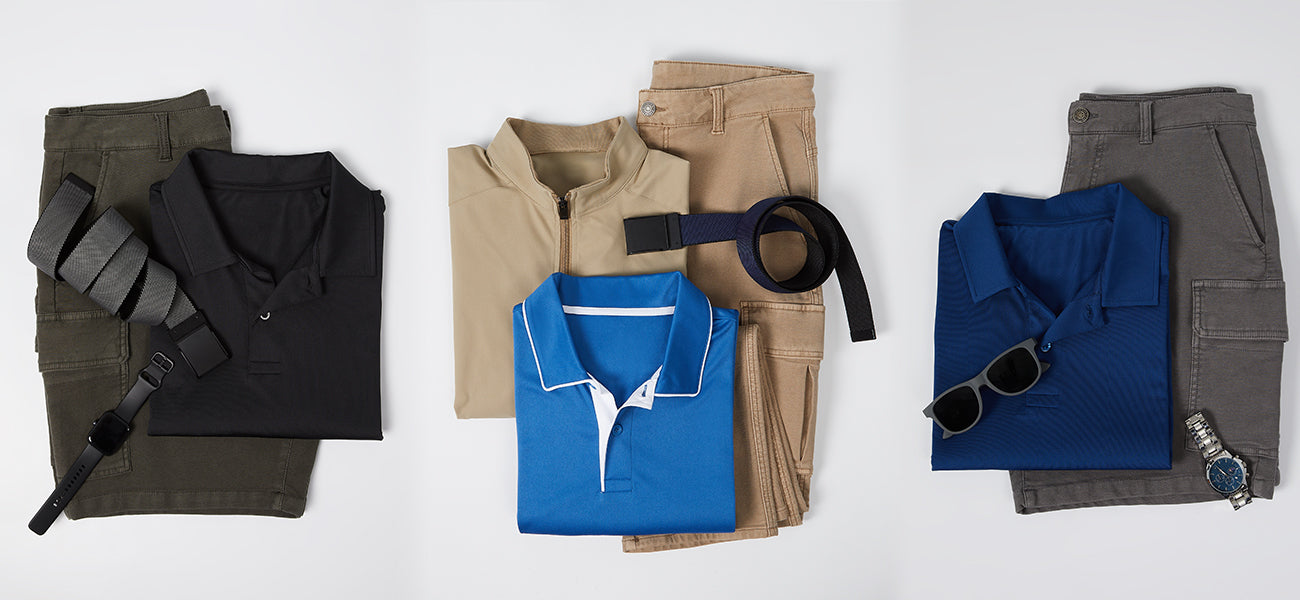 MEN'S STRETCH COMFORT "SWEATPANT" CARGO PANT