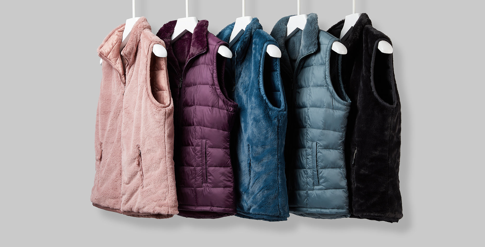 Women's Reversible Luxe Fur-Lined Vest