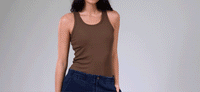WOMEN'S SOFT RIB FITTED T-SHIRT