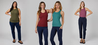 WOMEN'S SOFT RIB FITTED T-SHIRT