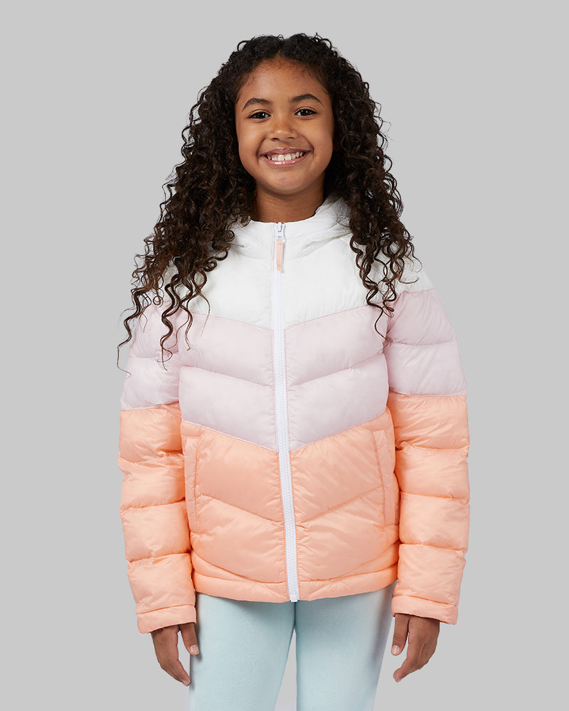 GIRLS' HOODED PUFFER JACKET