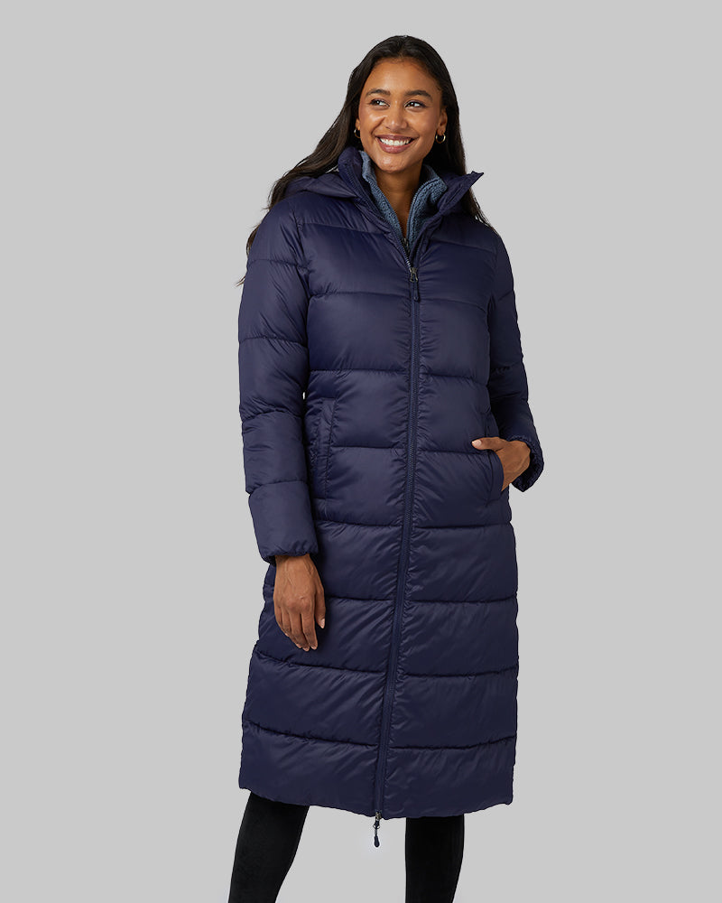 WOMEN'S SHIELD TECH MAXI POLY-FILL COAT