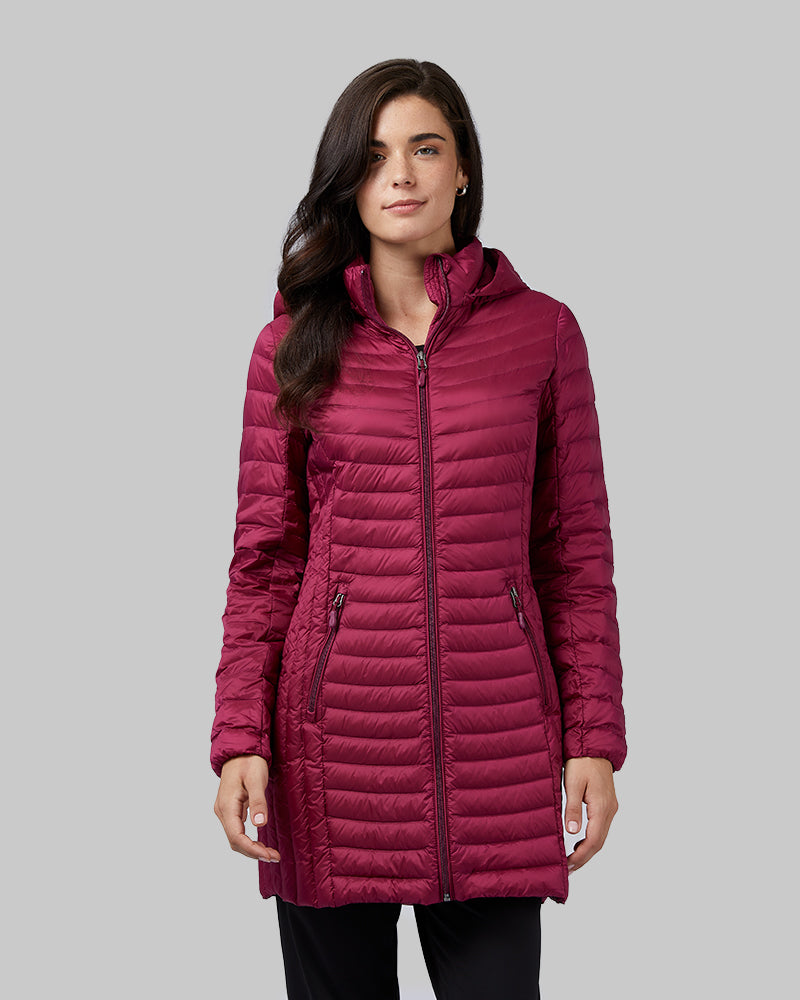WOMEN'S ULTRA-LIGHT DOWN PACKABLE 3/4 JACKET