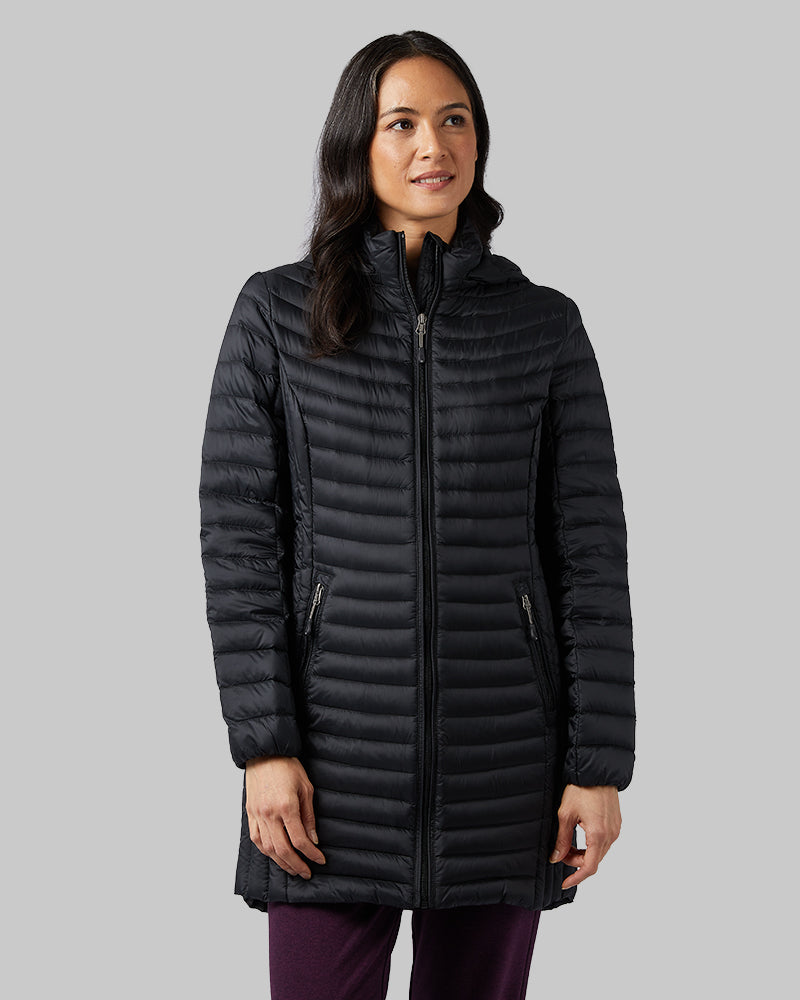 WOMEN'S ULTRA-LIGHT DOWN PACKABLE 3/4 JACKET