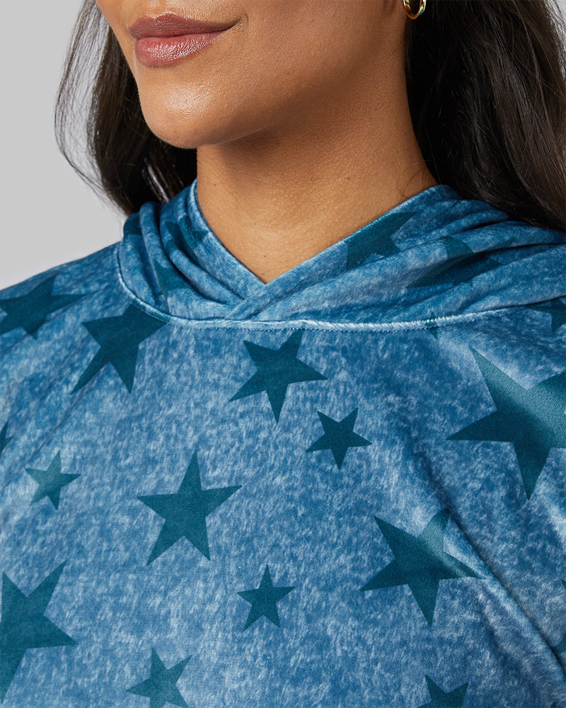 WOMEN'S PLUSH LONG LOUNGE HOODIE