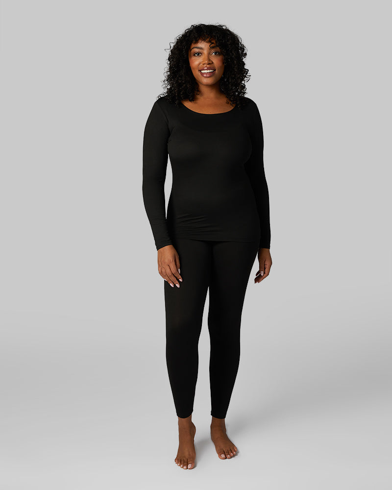 32 DEGREES Heat Weatherproof Womens Base Layer Thermal Leggings Black  Medium at  Women's Clothing store