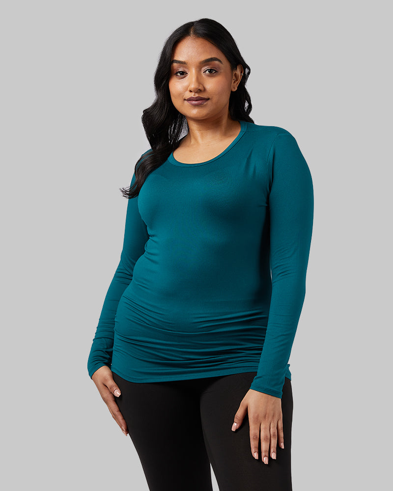 WOMEN'S LIGHTWEIGHT BASELAYER CREW TOP