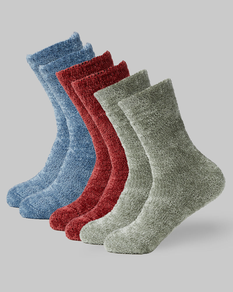 WOMEN'S 3-PACK COZY LOUNGE SOCKS