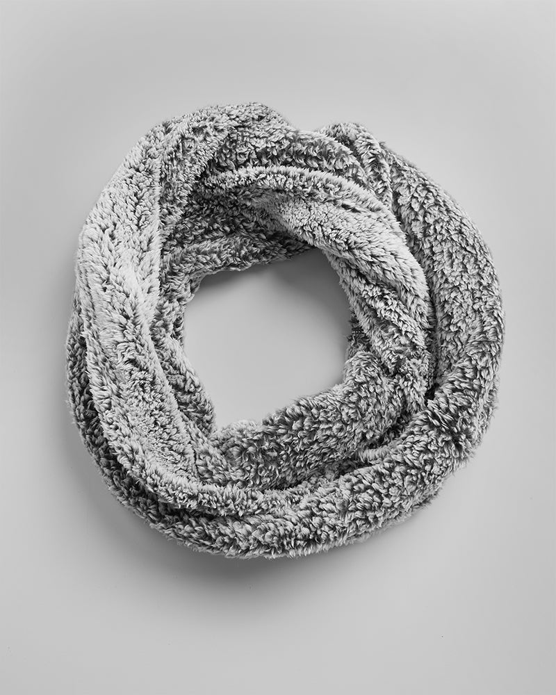 WOMEN'S PLUSH SHERPA INFINITY SCARF