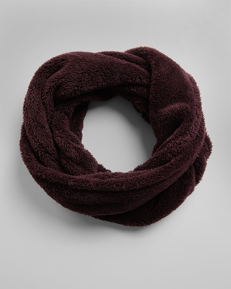 WOMEN'S PLUSH SHERPA INFINITY SCARF