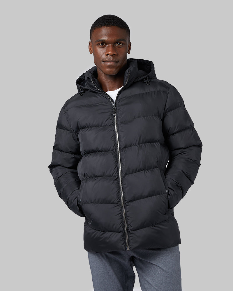 MEN'S MICROLUX HEAVY POLY-FILL PUFFER JACKET