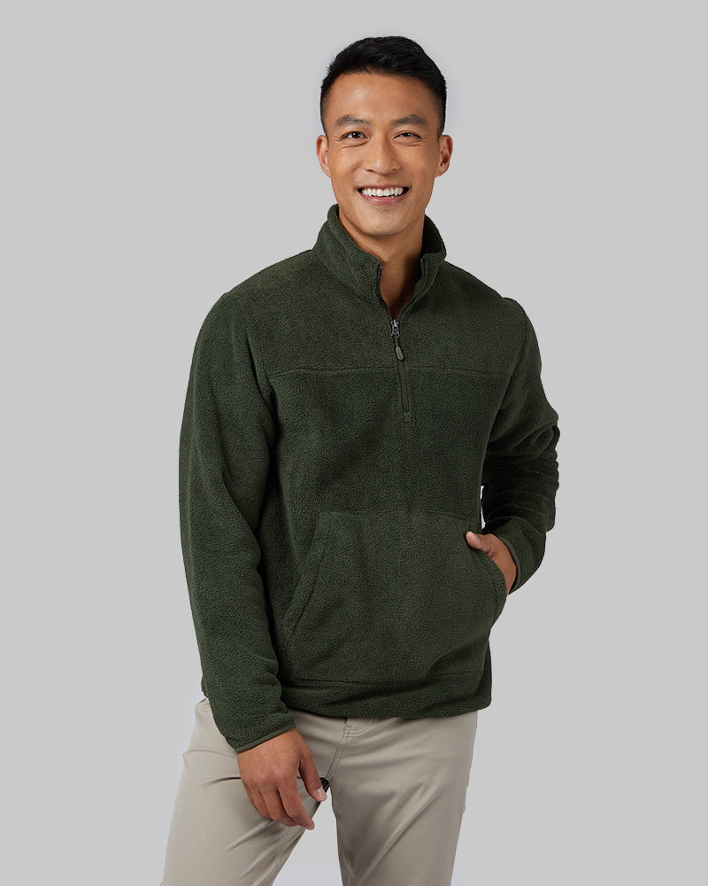 MEN'S THERMAL FLEECE 1/4 ZIP TOP