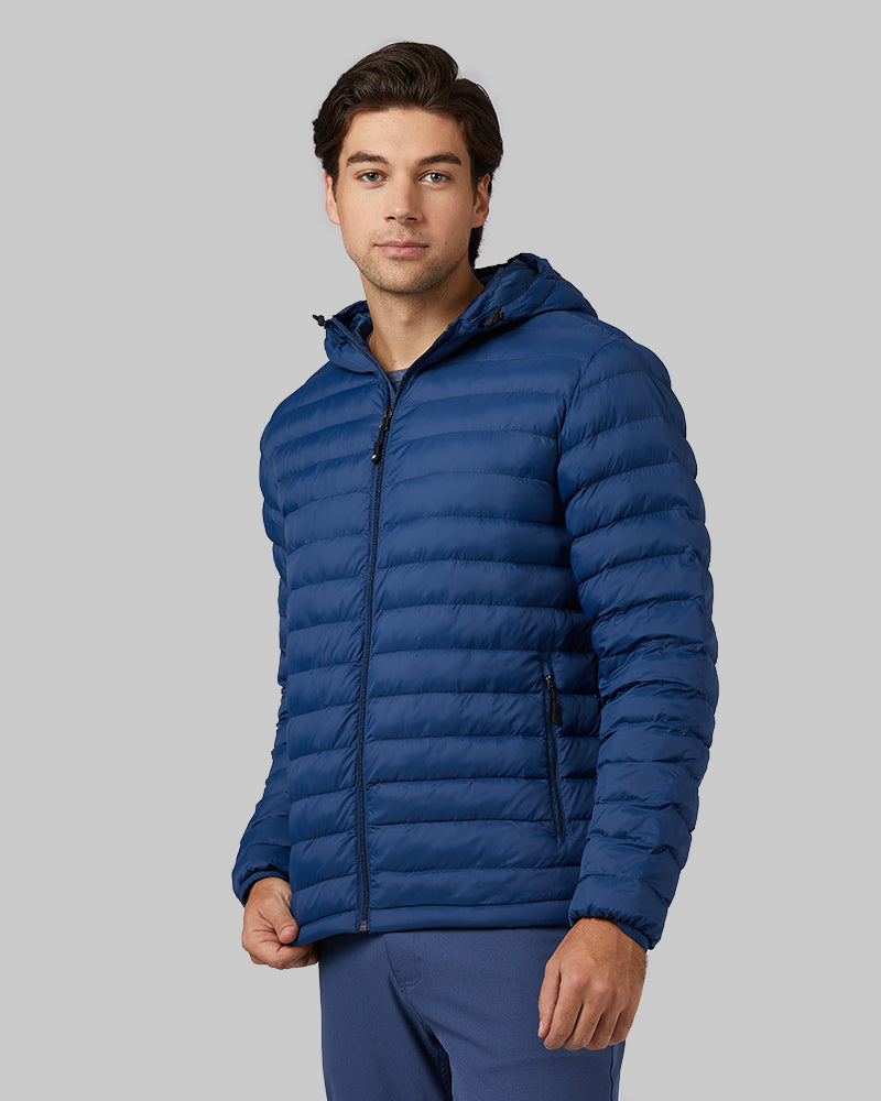 MEN'S LIGHTWEIGHT RECYCLED POLY-FILL PACKABLE JACKET