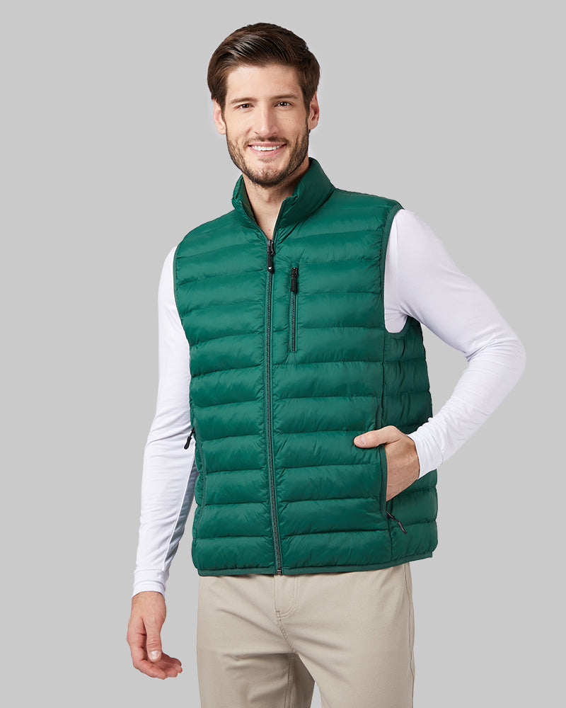 Men's Lightweight Recycled Poly-Fill Packable Vest