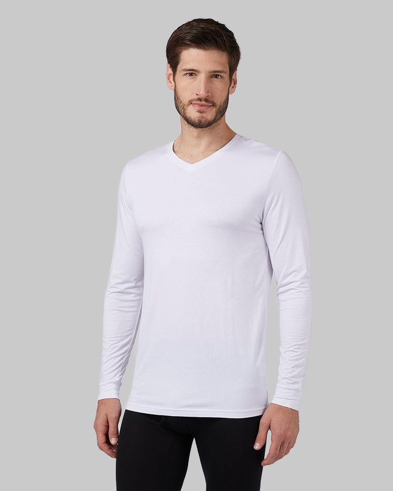 MEN'S LIGHTWEIGHT BASELAYER VNECK TOP
