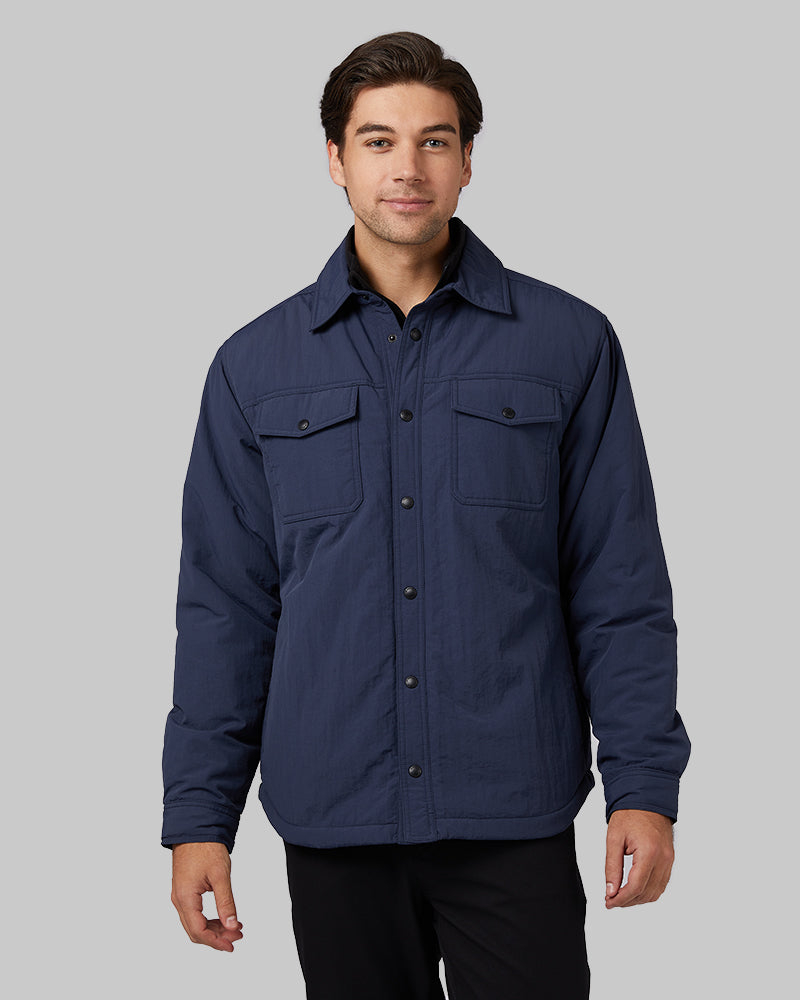 MEN'S COMMUTER TECH FLEECE-LINED SHIRT JACKET