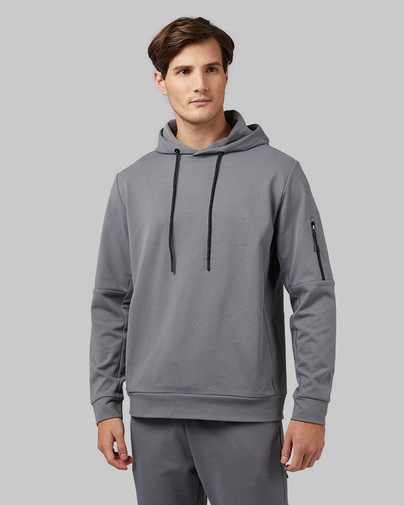 MEN'S SOFT STRETCH TERRY PULLOVER HOODIE