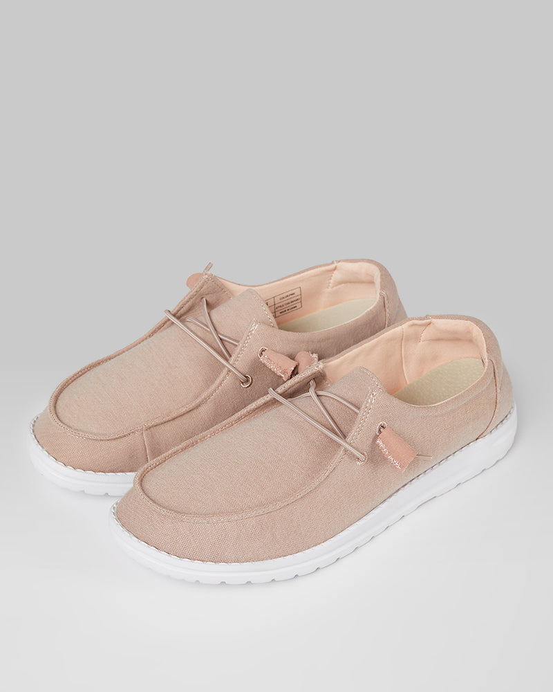 WOMEN'S SLIP-ON CANVAS SHOES