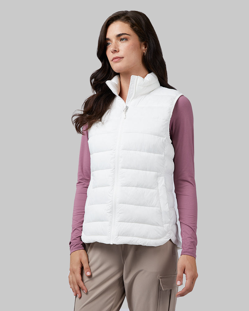 WOMEN'S LIGHTWEIGHT POLY-FILL PACKABLE VEST