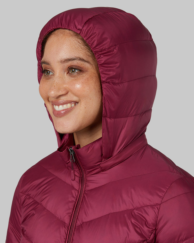 WOMEN'S ULTRA-LIGHT DOWN PACKABLE 3/4 JACKET