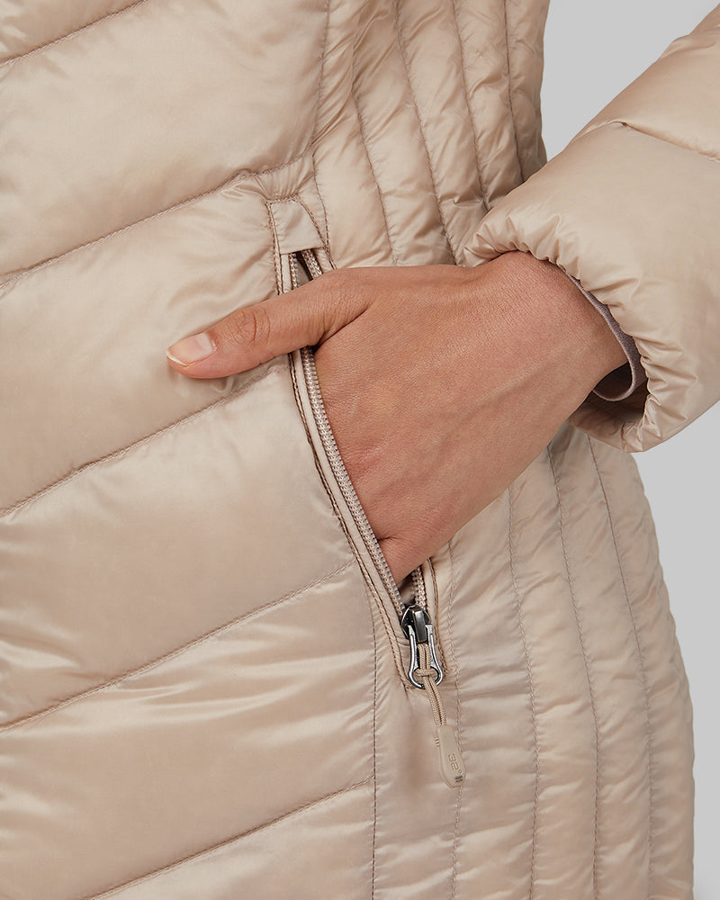 WOMEN'S ULTRA-LIGHT DOWN PACKABLE 3/4 JACKET