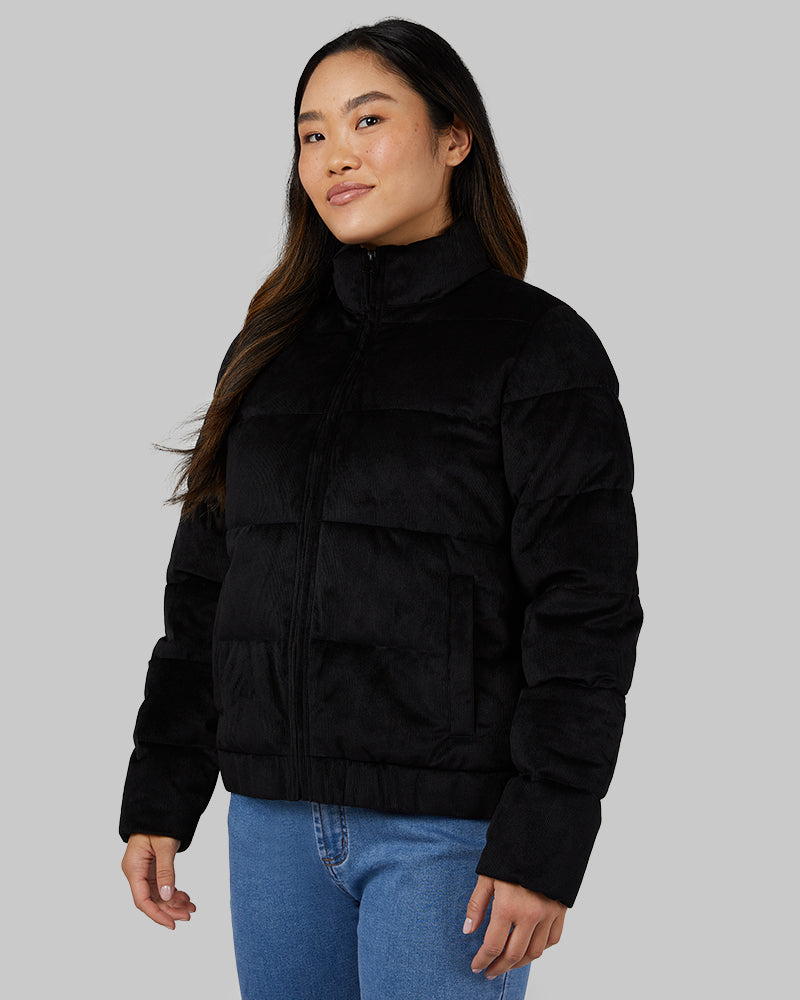 WOMEN'S CORDUROY POLY-FILL JACKET