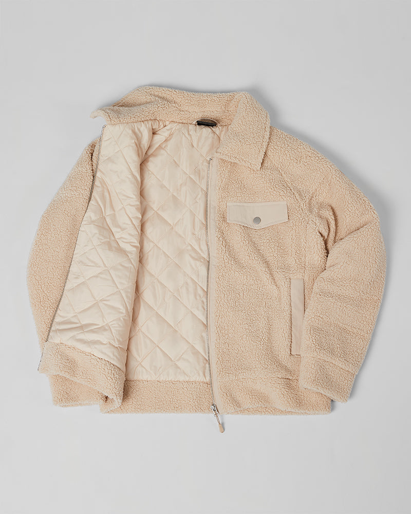 WOMEN'S TEDDY SHERPA JACKET