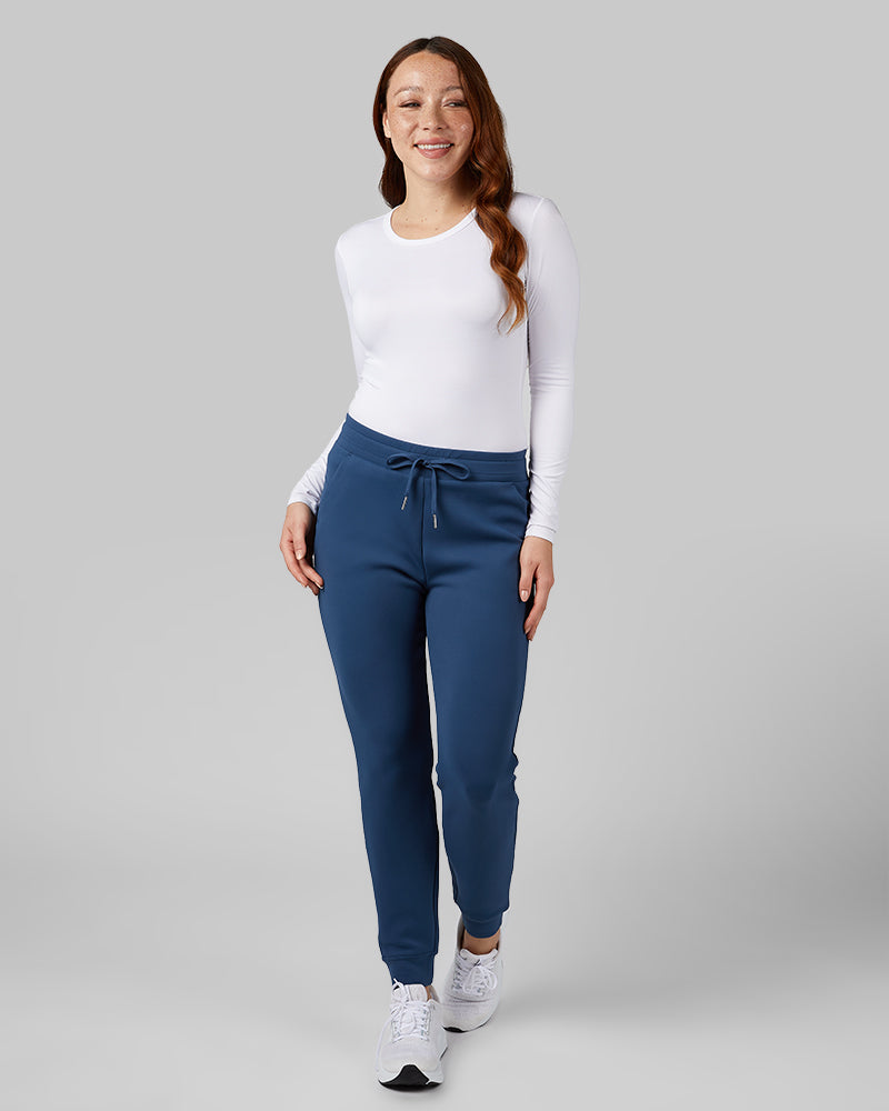 WOMEN'S SUEDED TECH JOGGER