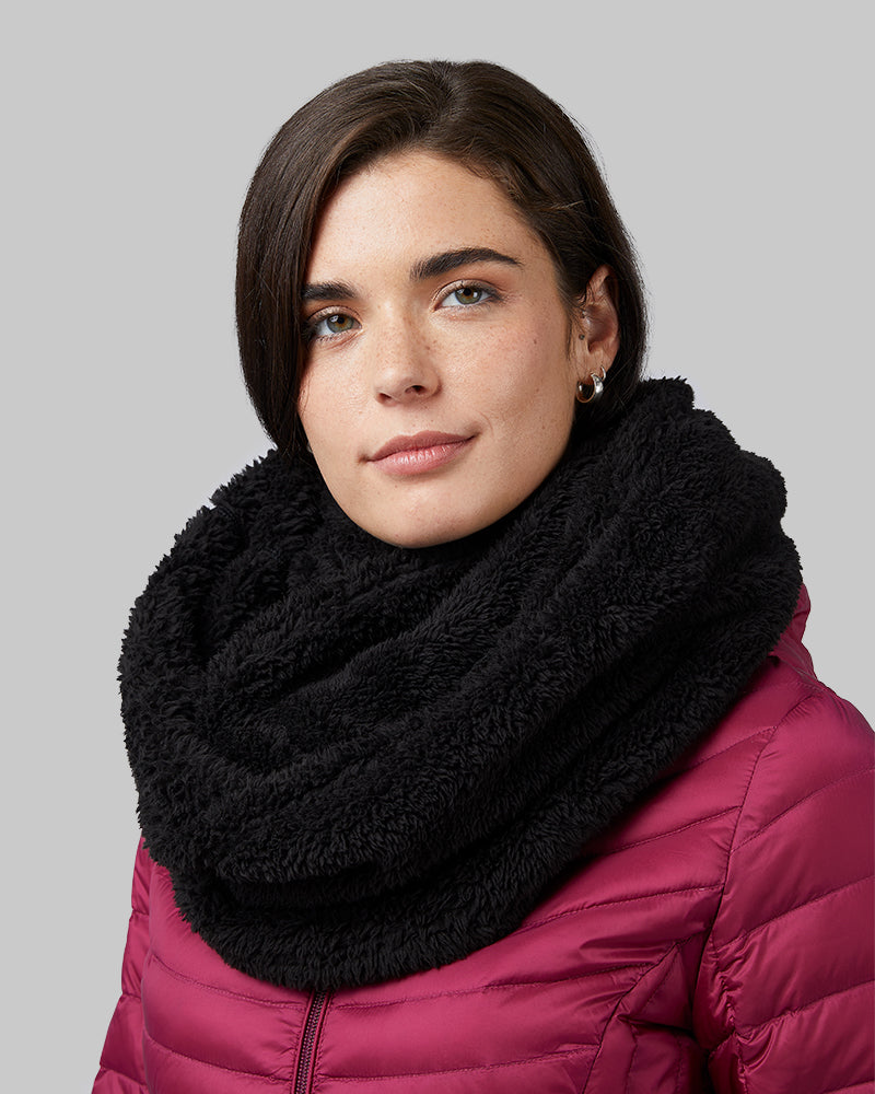 Women's Soft Sherpa Infinity Scarf