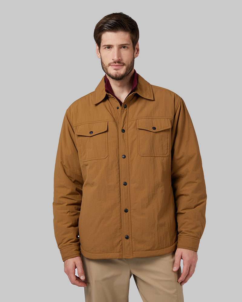 MEN'S COMMUTER TECH FLEECE-LINED SHIRT JACKET