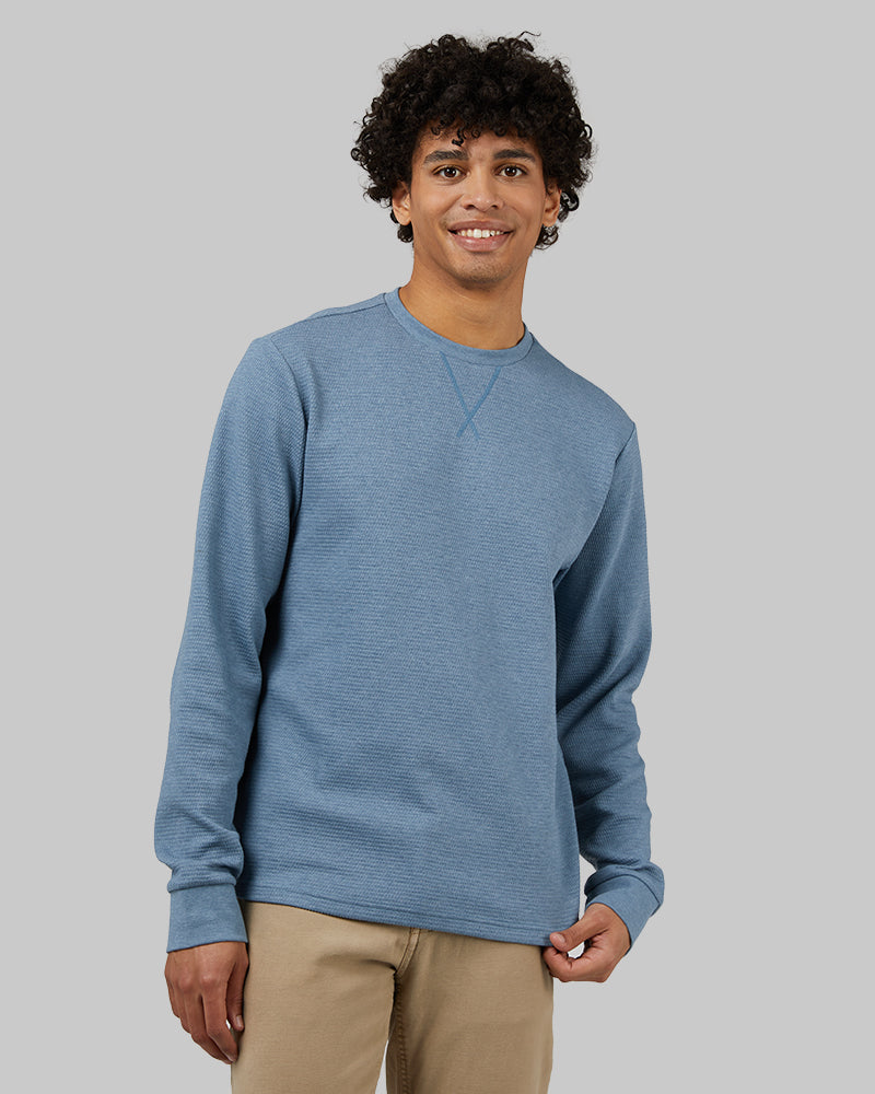 MEN'S WAFFLE CREW SWEATSHIRT