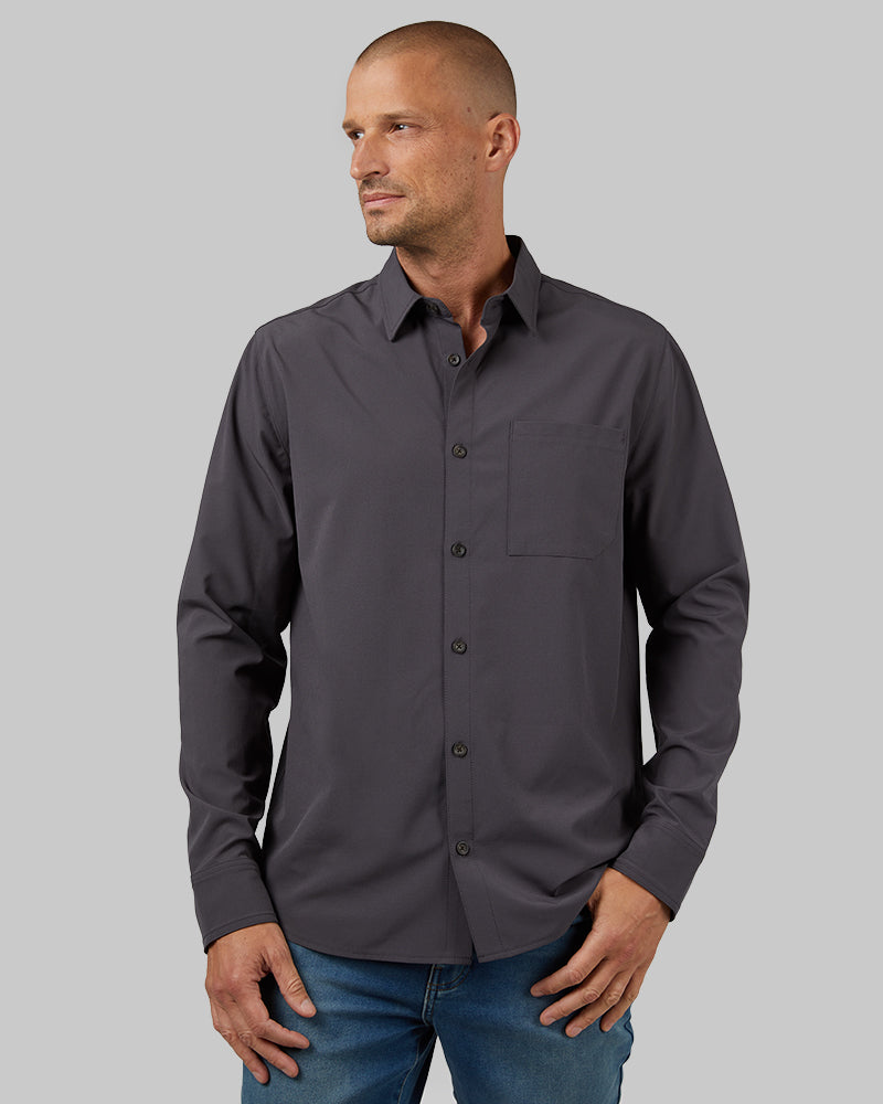 32 Degrees Men's Casual Long Sleeve Dress Shirt only $9.99