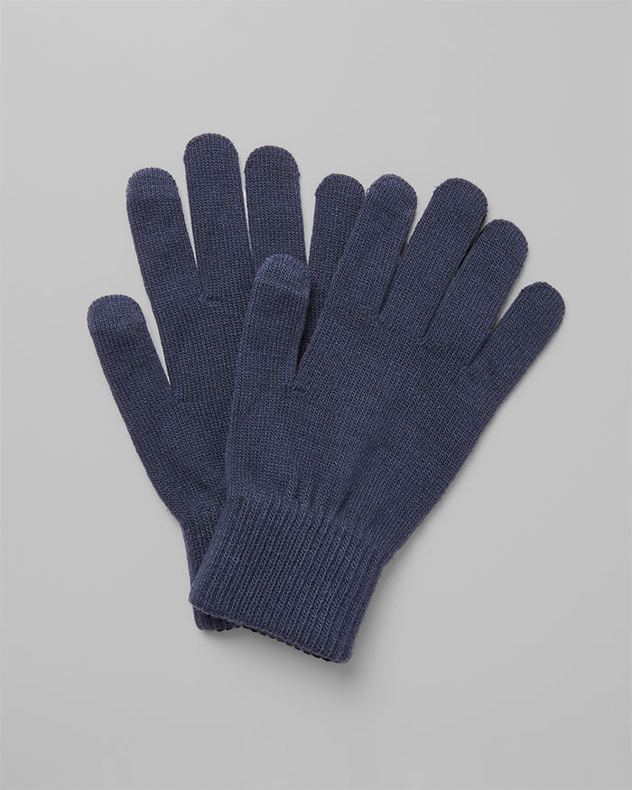 32 Degrees Stormy Night_Basic Knit Gloves {bottom}{right}