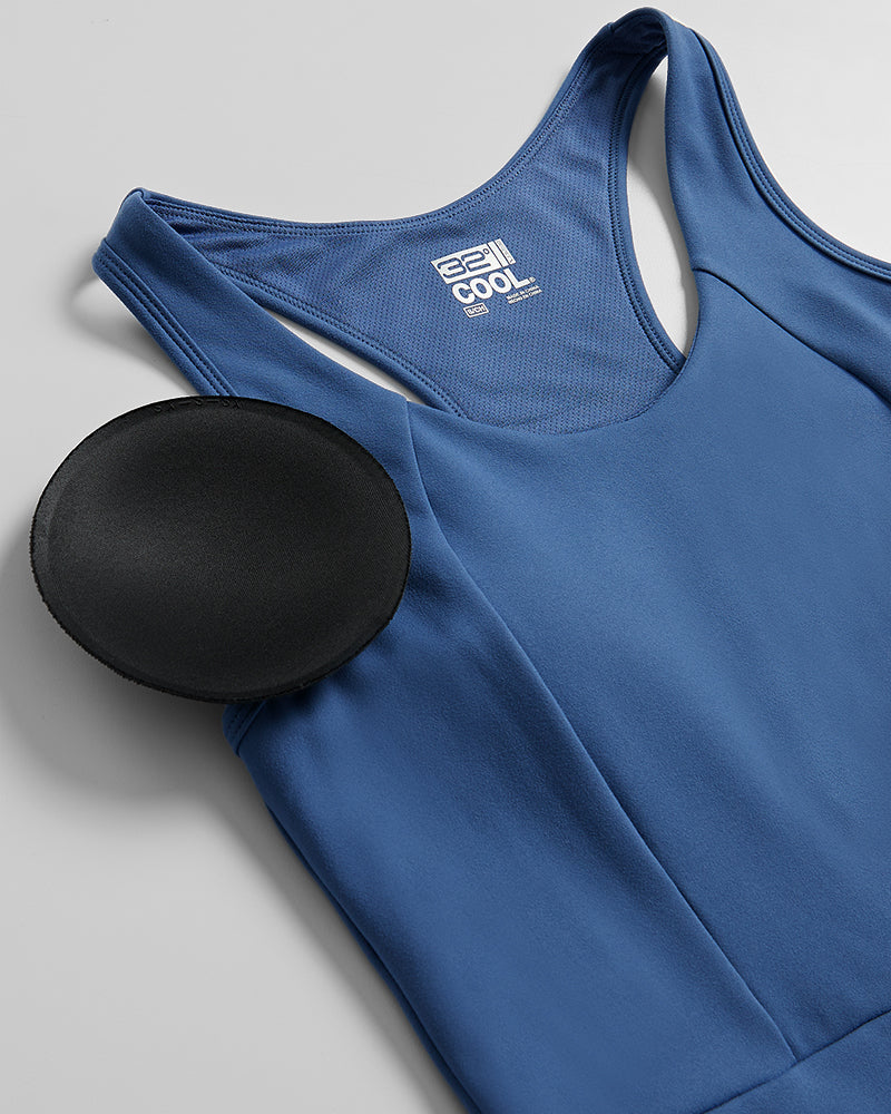 WOMEN'S ACTIVE BRA DRESS WITH BUILT-IN SHORT