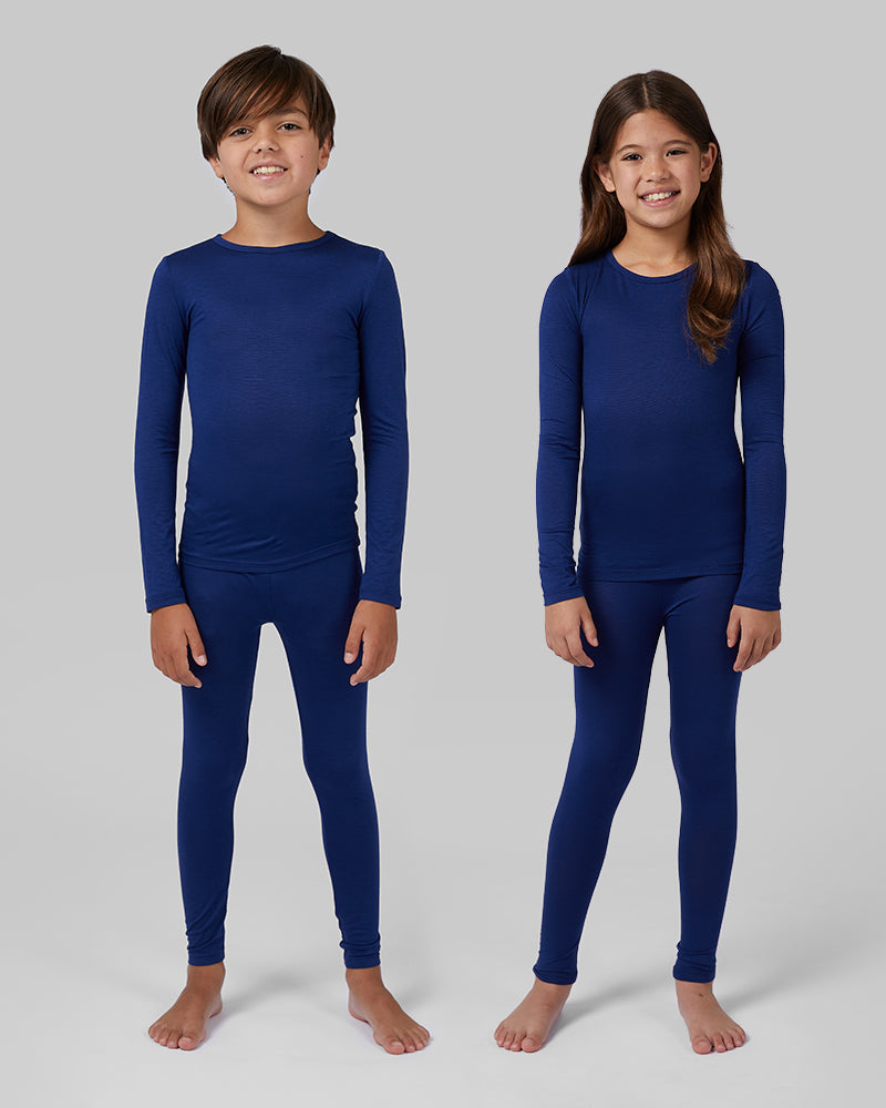 KIDS' 2PC BASELAYER TOP & BOTTOM SET