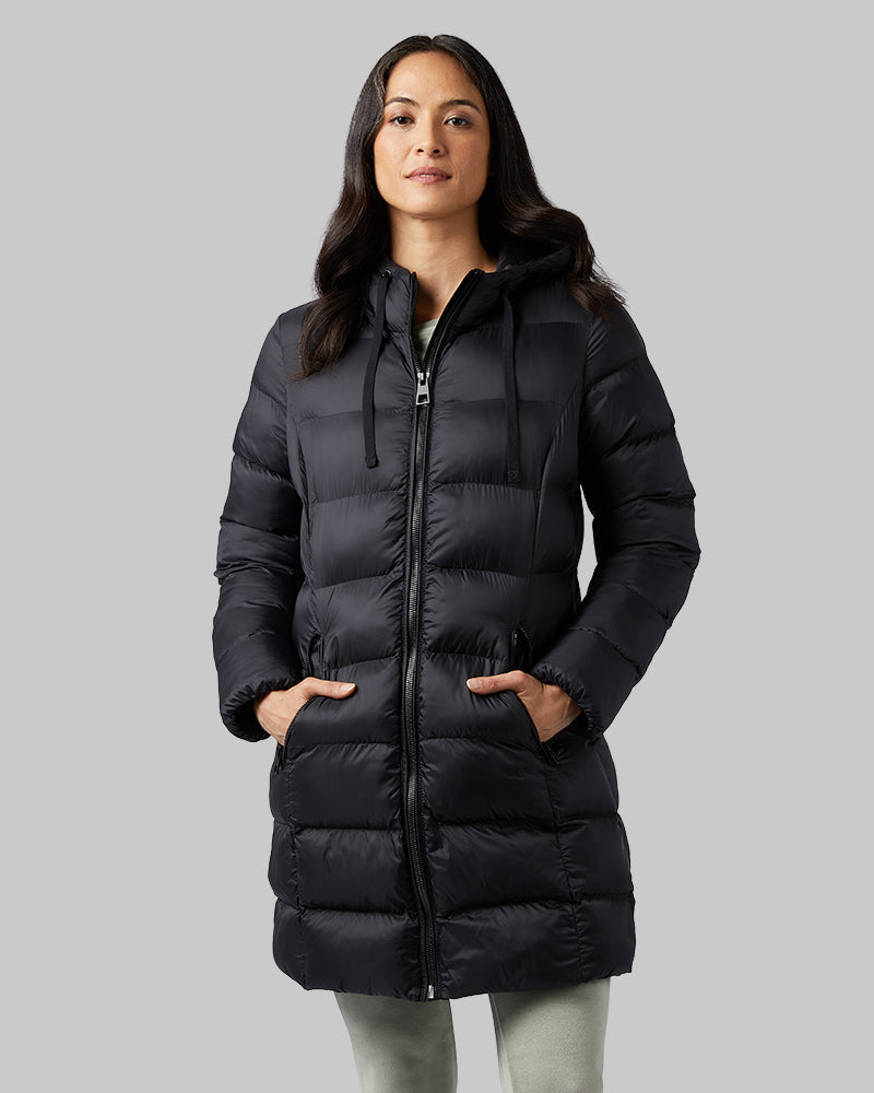 WOMEN'S 3/4 PUFFER COAT