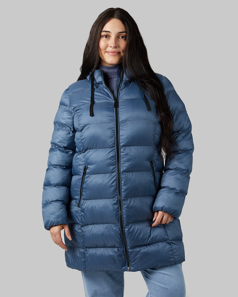 WOMEN'S 3/4 PUFFER COAT